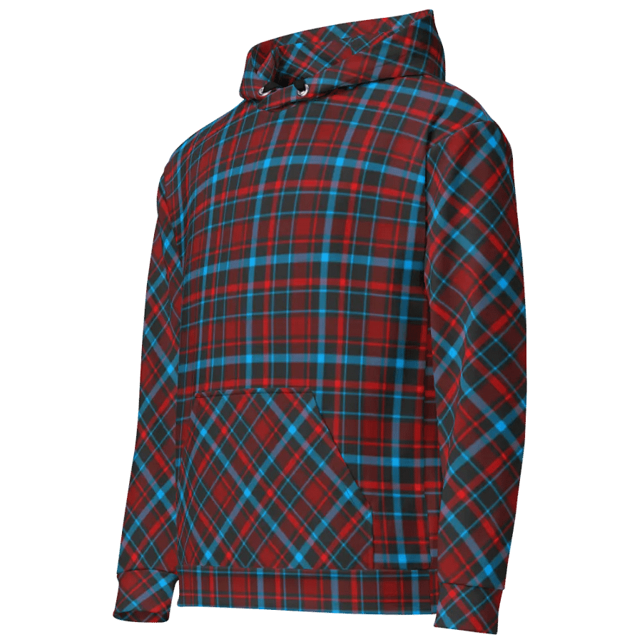 Jonny Rockford Branded Tartan Hoodie product image (2)