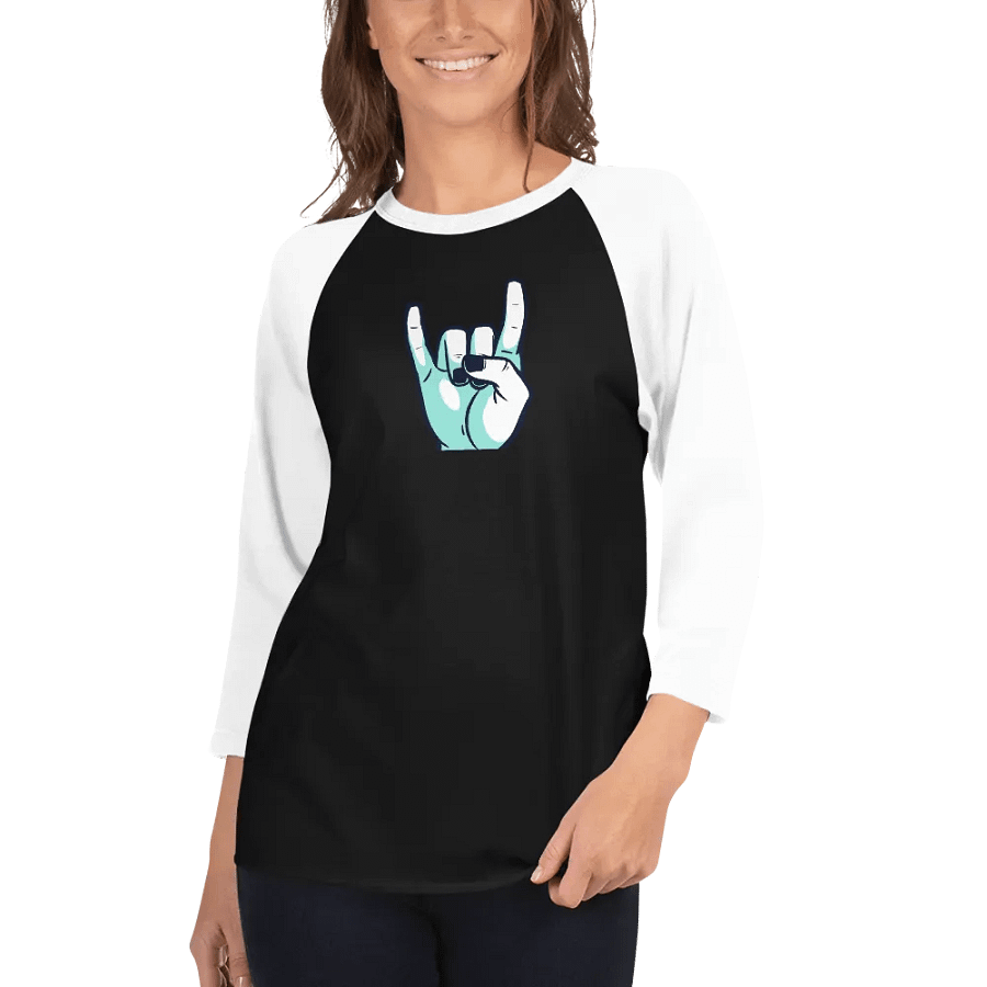 Rock Fist Jersey Raglan Tee product image (14)
