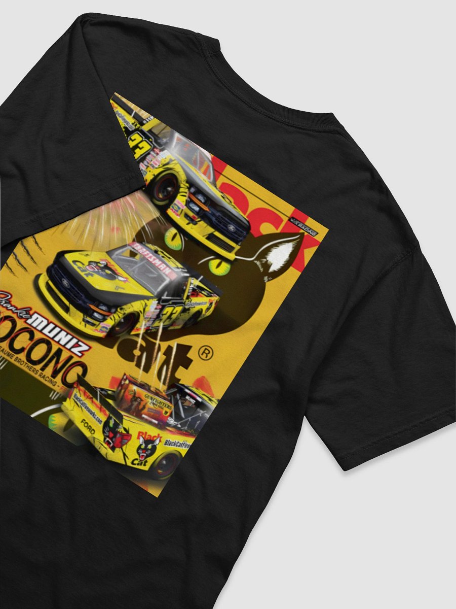 Black Cat Racing Truck Poster Tee product image (3)