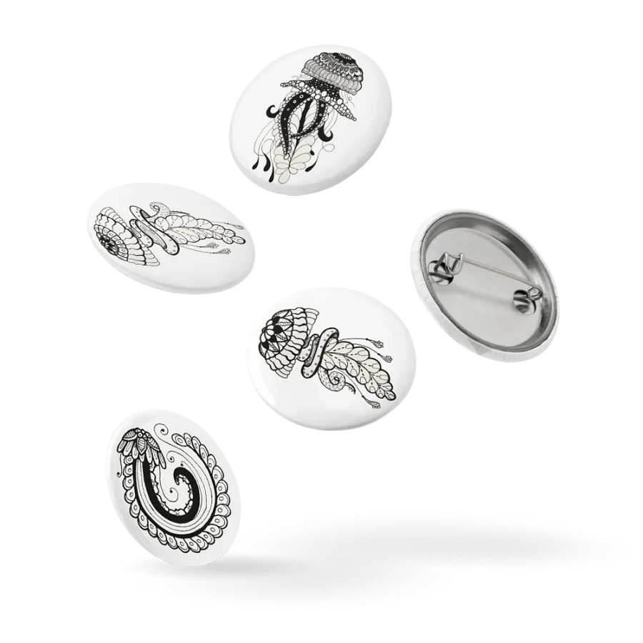 ElegantJellyfishPinButtonSet product image (14)