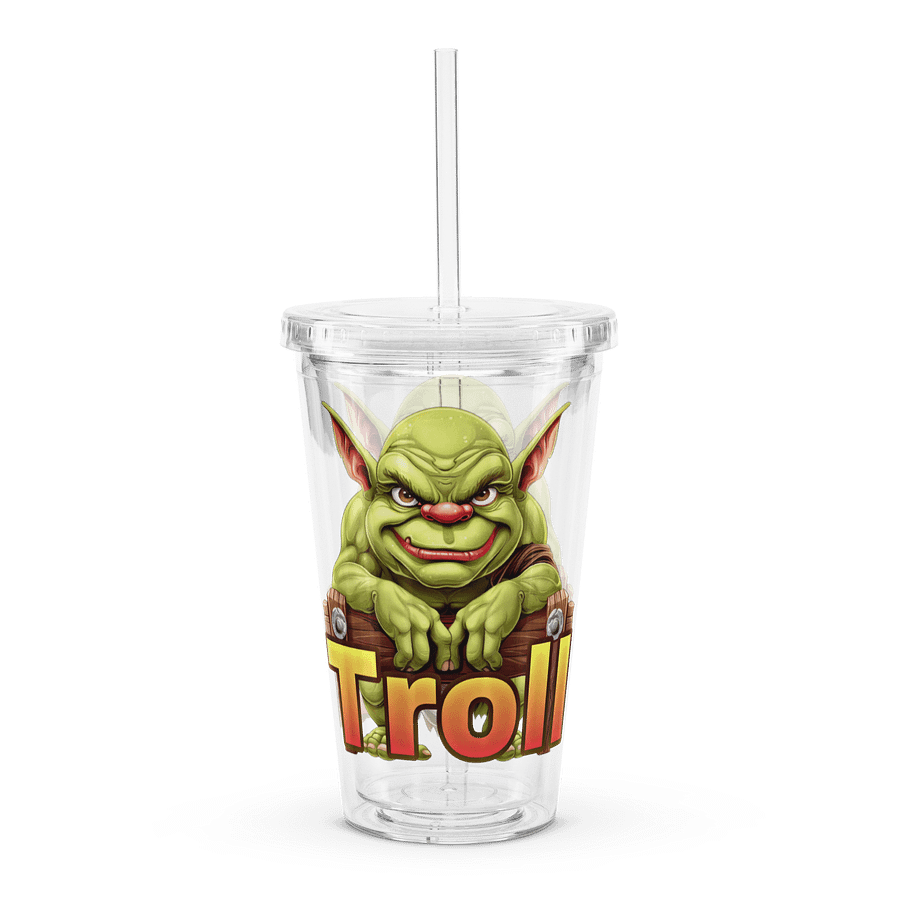 Mischievous Troll Double Wall Tumbler product image (3)