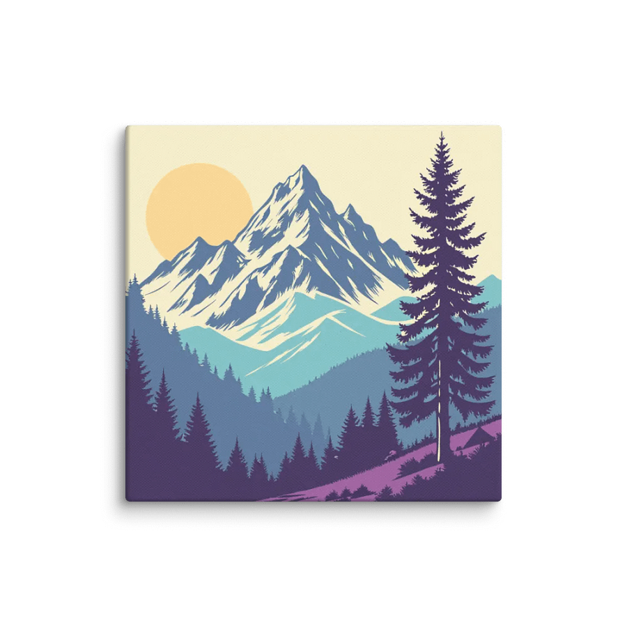 Preserve Our Peaks: Canvas of Environmental Action product image (1)