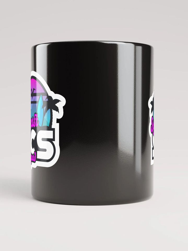 SCS SUMMERTIME GLOSSY BLACK MUG product image (2)