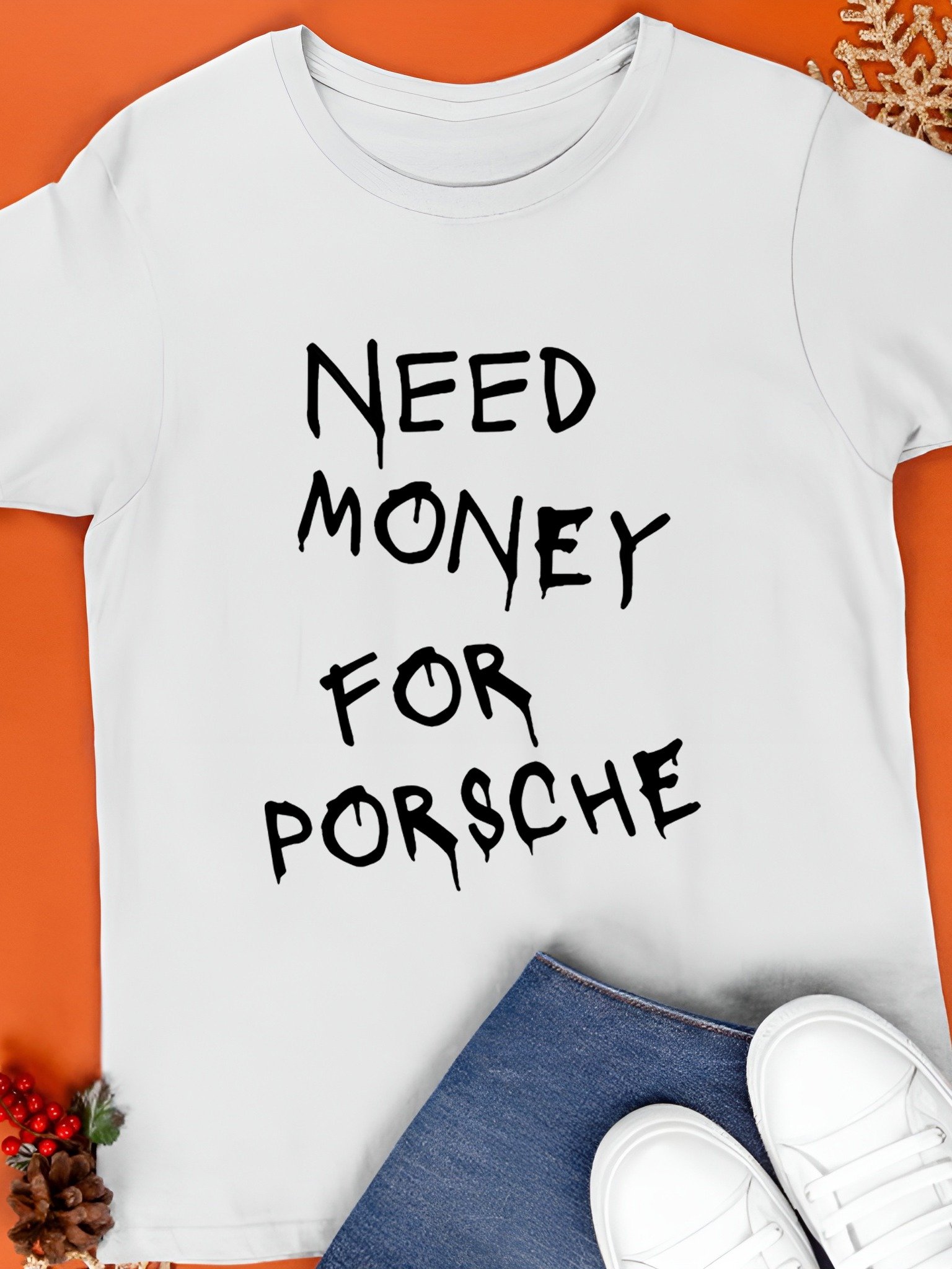 need money for porsche shirt product image (1)