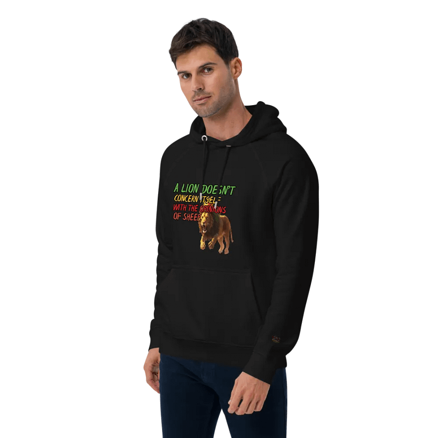 Regal Lion Crowned Unisex Hoodie product image (21)