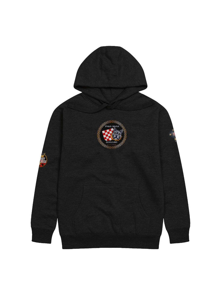 Cro Bulldog Tvoja Bojna čuva liku Hoodie product image (1)