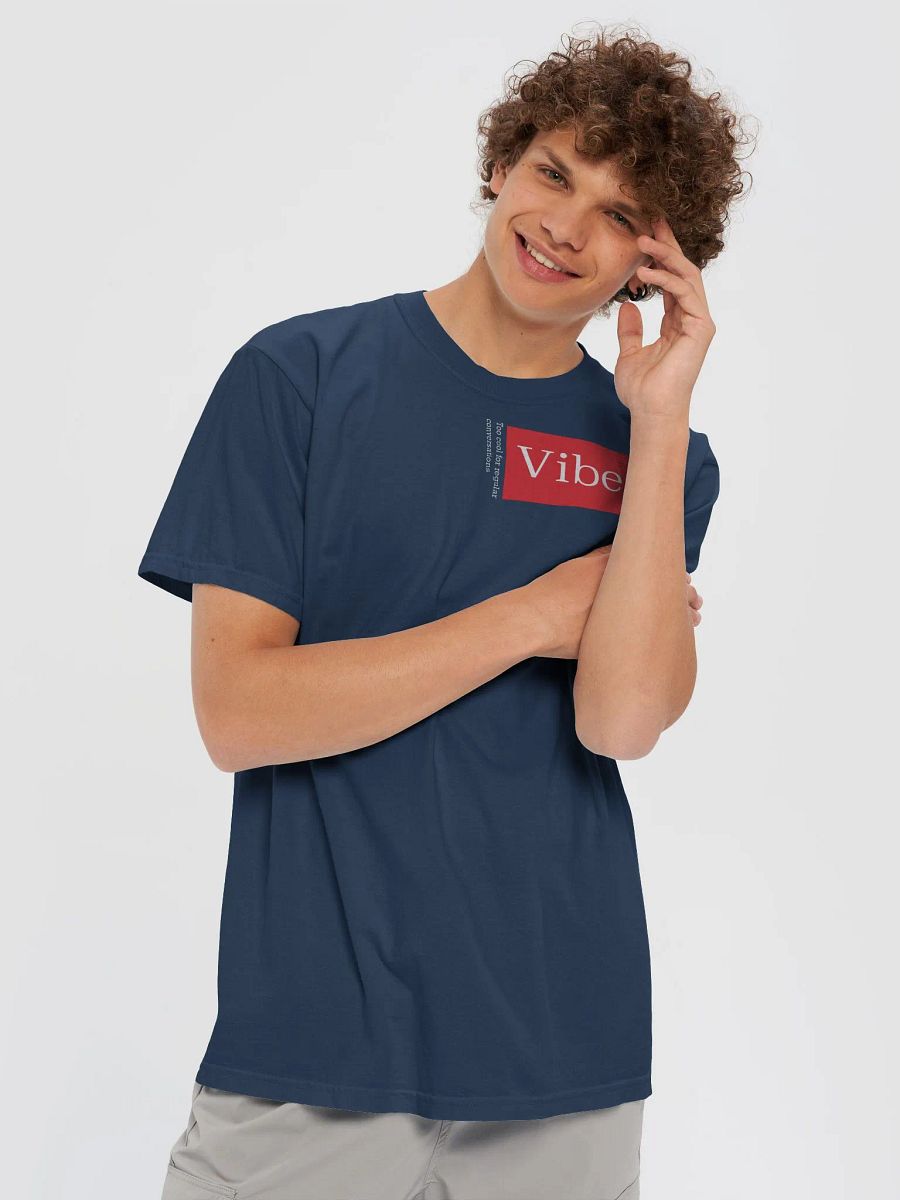 Vibe Comfort: Red Graphic T-Shirt product image (37)