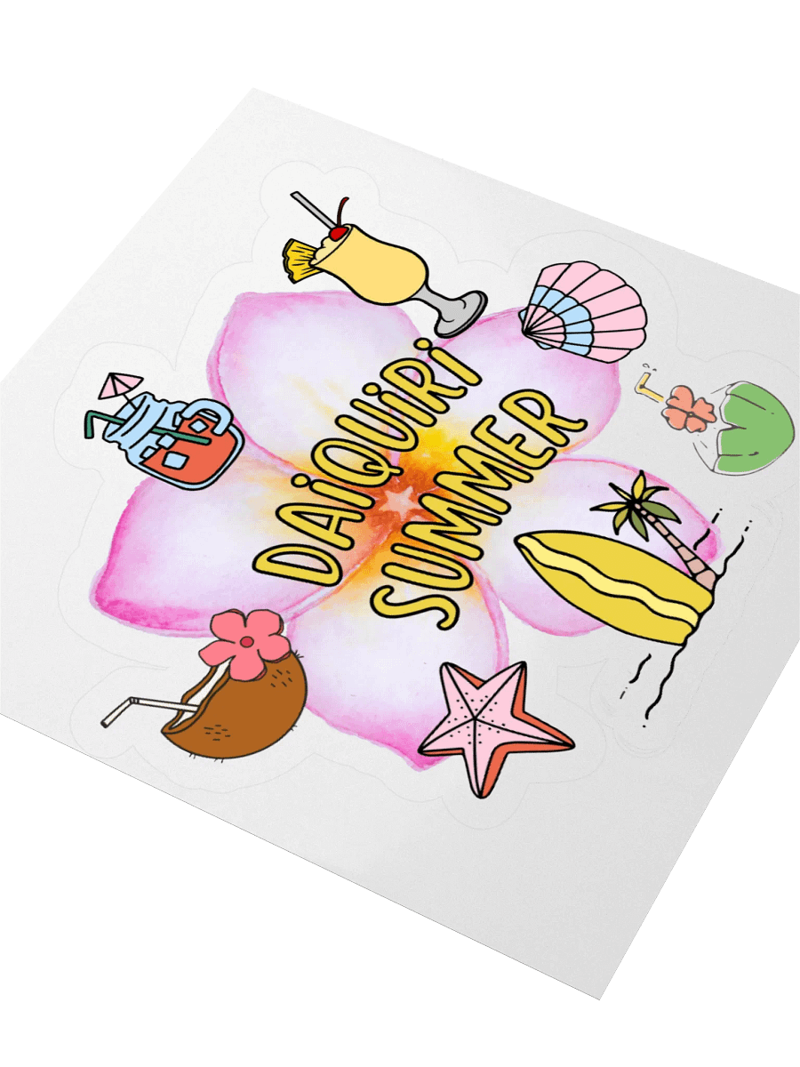 DAIQUIRI SUMMER POLLY POCKET PLUMERIA STICKER product image (7)