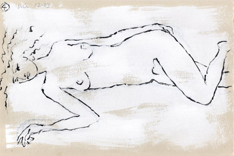 Sleeping Woman #4 12.03 Print product image (1)