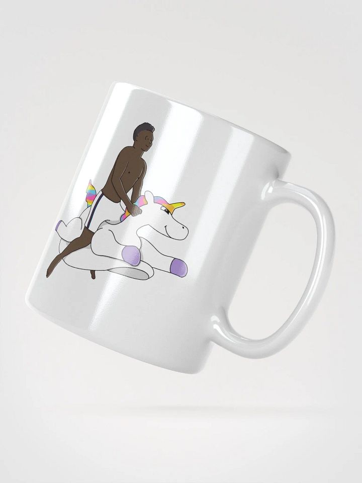 Saka on a unicorn on a mug product image (2)