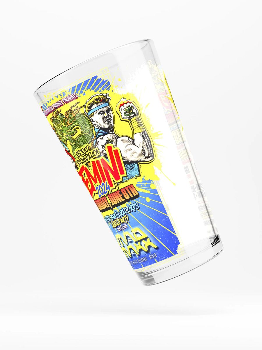 Gemini 2024 Shaker Pint Glass product image (3)