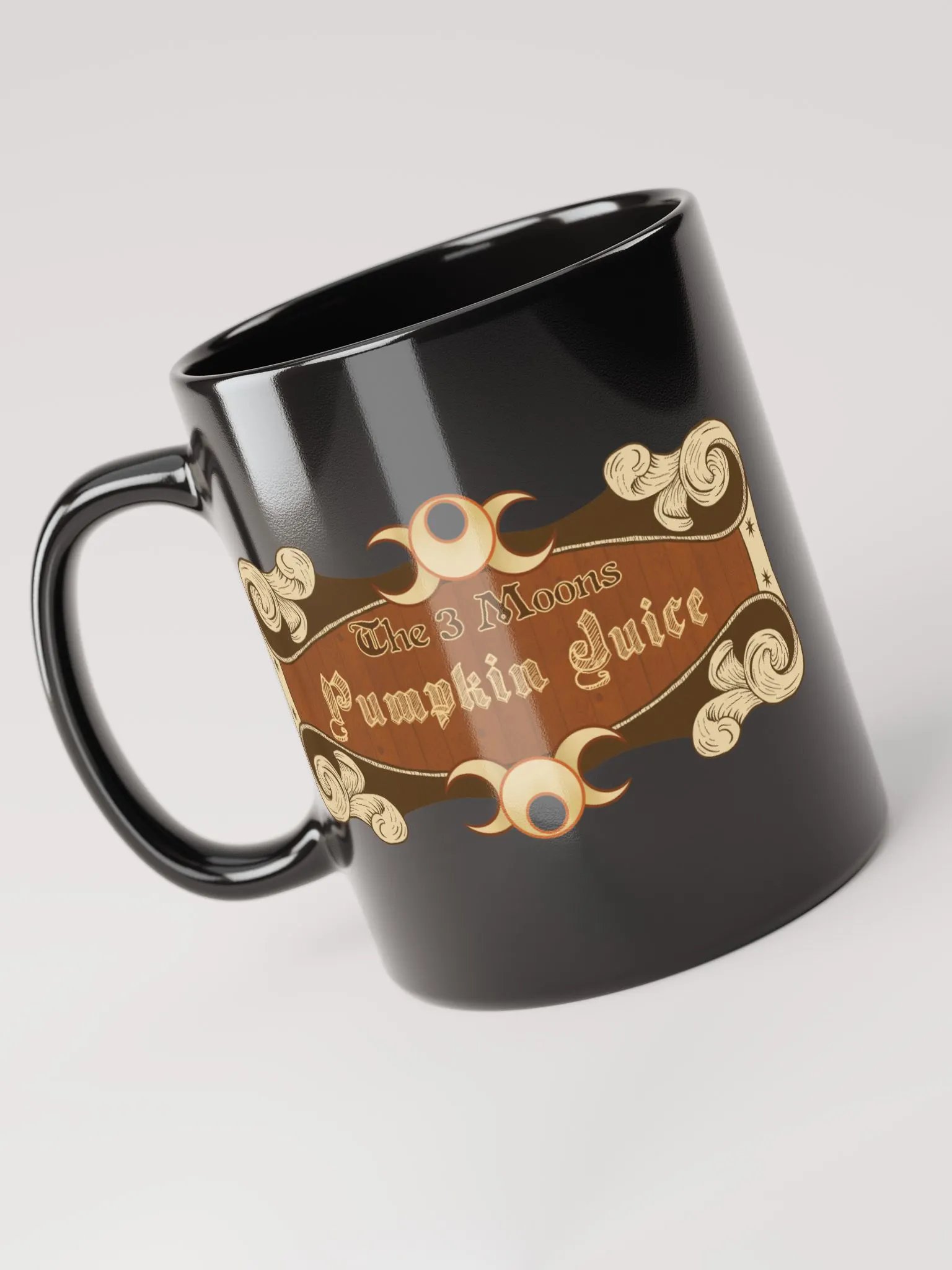 The 3 Moons Pumpkin Juice Black Mug product image (4)