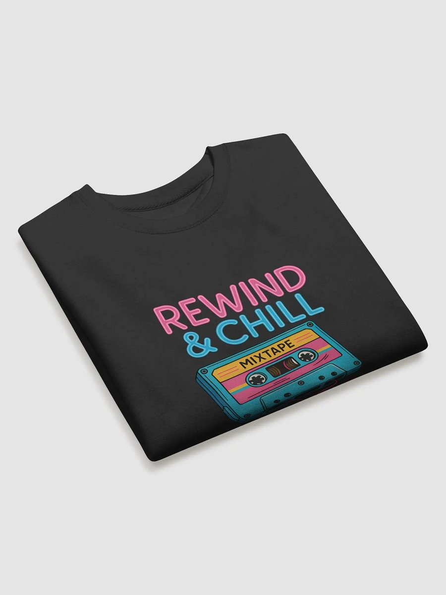 Rewind & Chill" Retro Mixtape Sweatshirt product image (3)