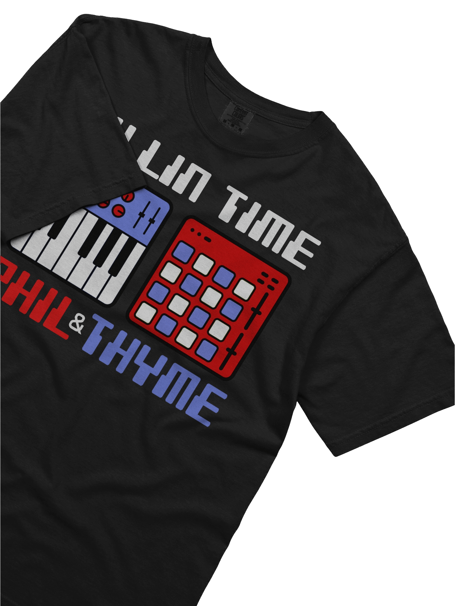 Fillin Time with Phil & Thyme - R,W,B Synths (t-shirt) product image (30)