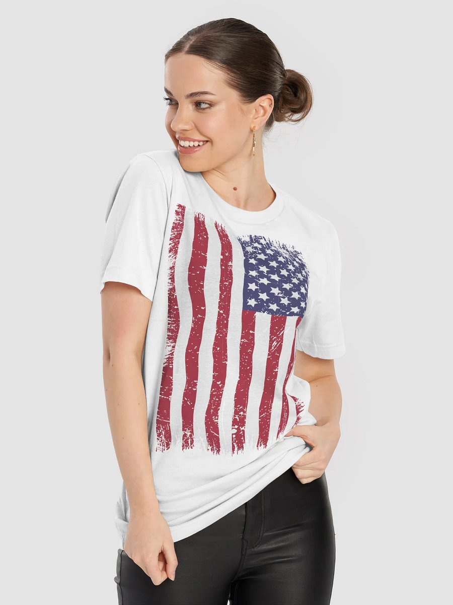 Worn American Flag T-shirt product image (8)