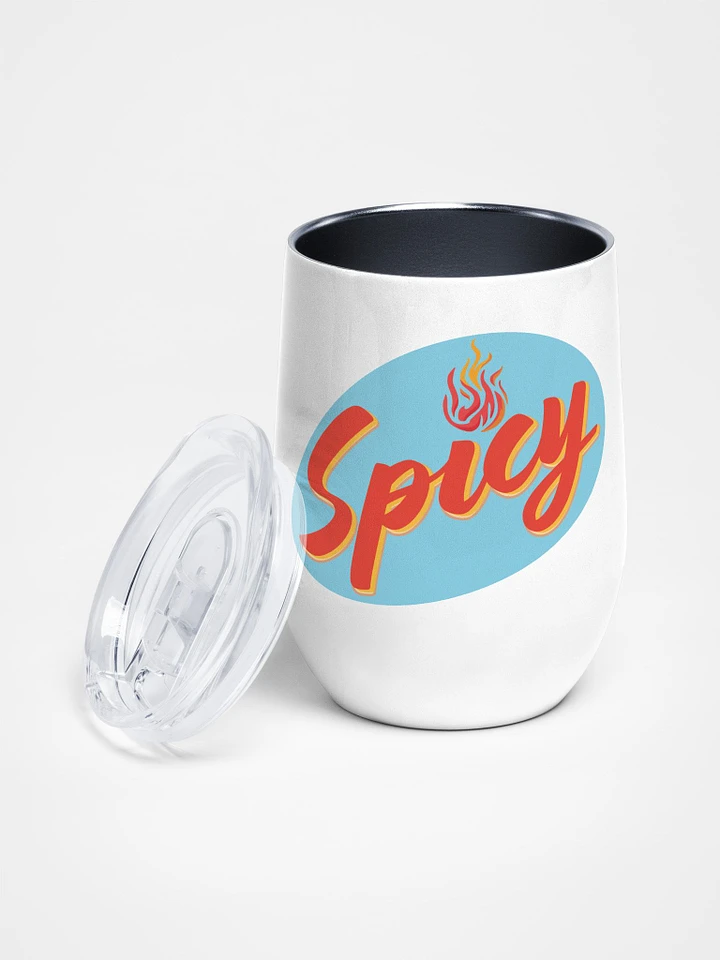 Spicy Dodgeball Club Wine Tumbler product image (1)