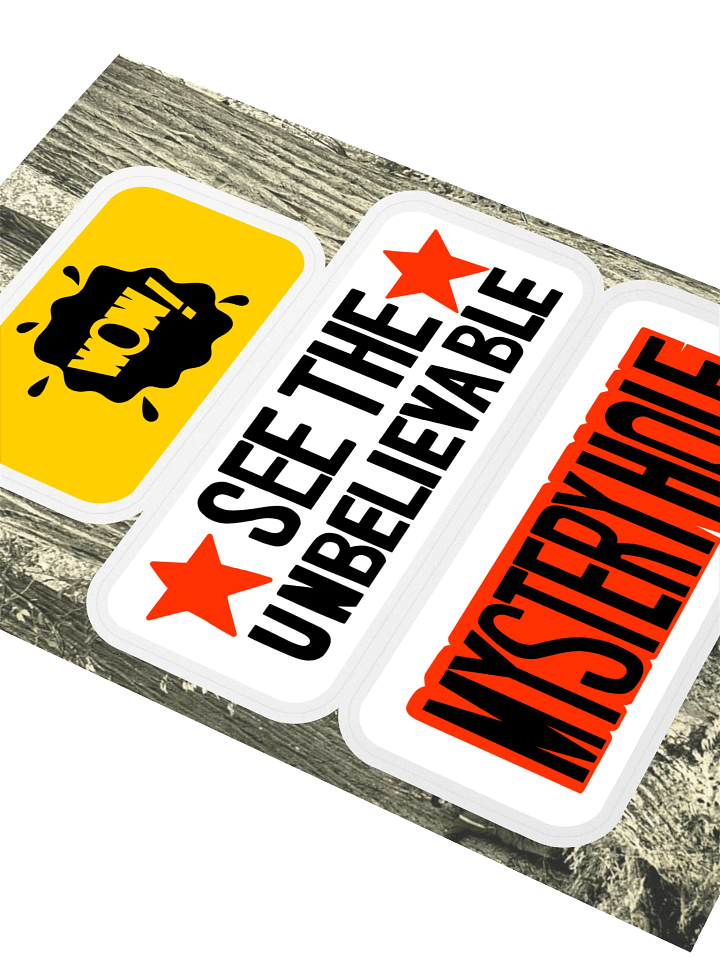 Wow! Mystery Hole sticker product image (2)