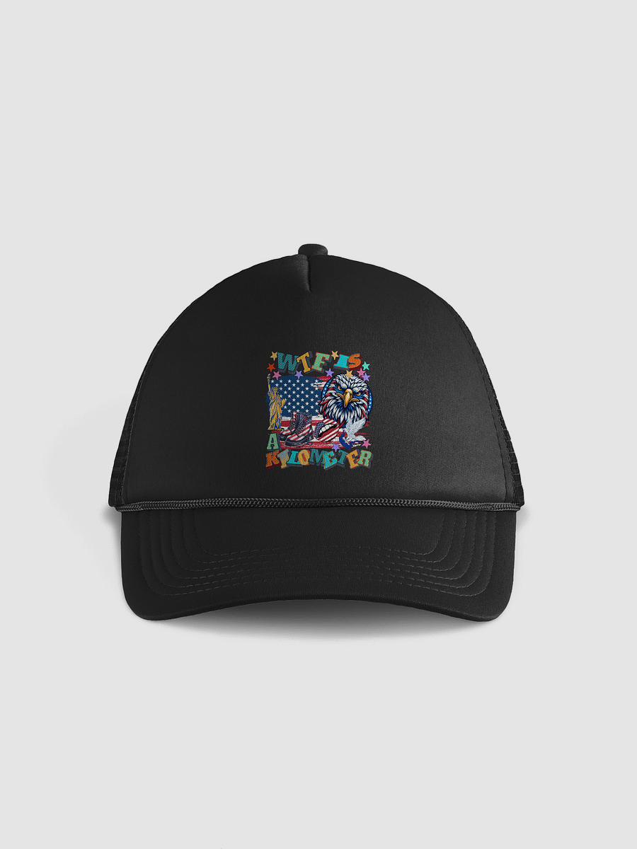 WTF Is A Kilometer Liberty & Laughs Foam Trucker Hat product image (1)