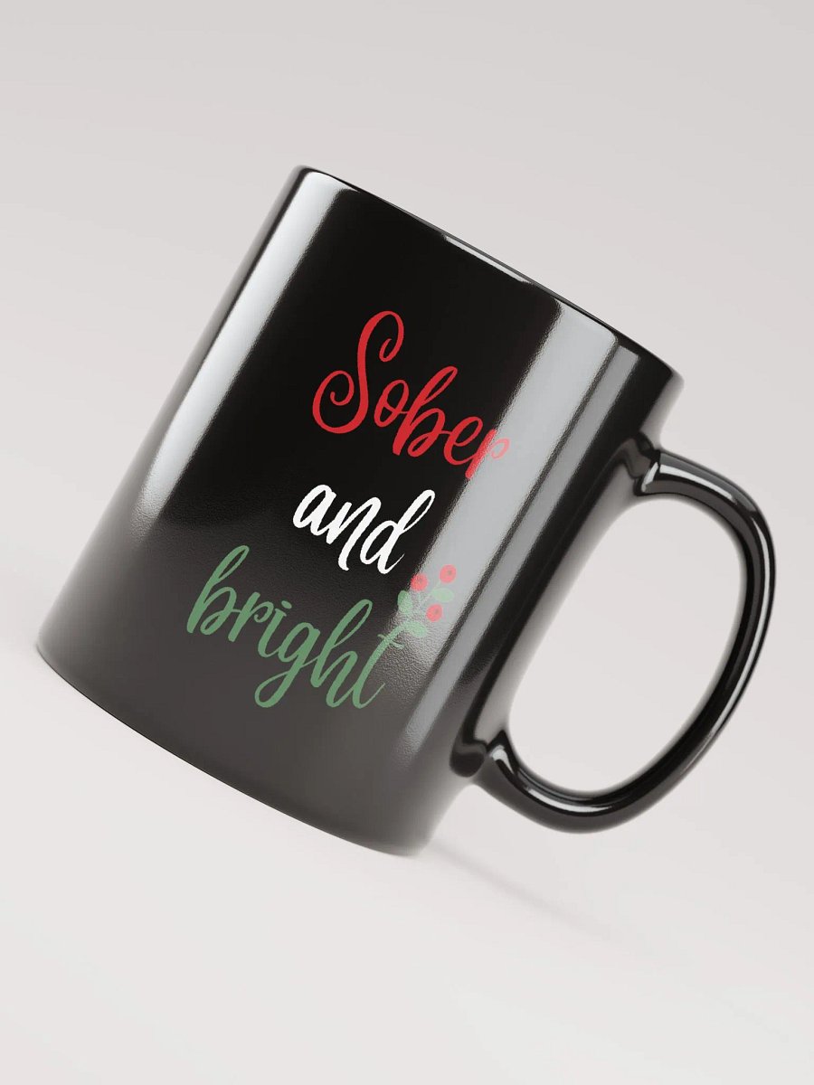 Sober & Bright - Sobriety Christmas Mug product image (8)