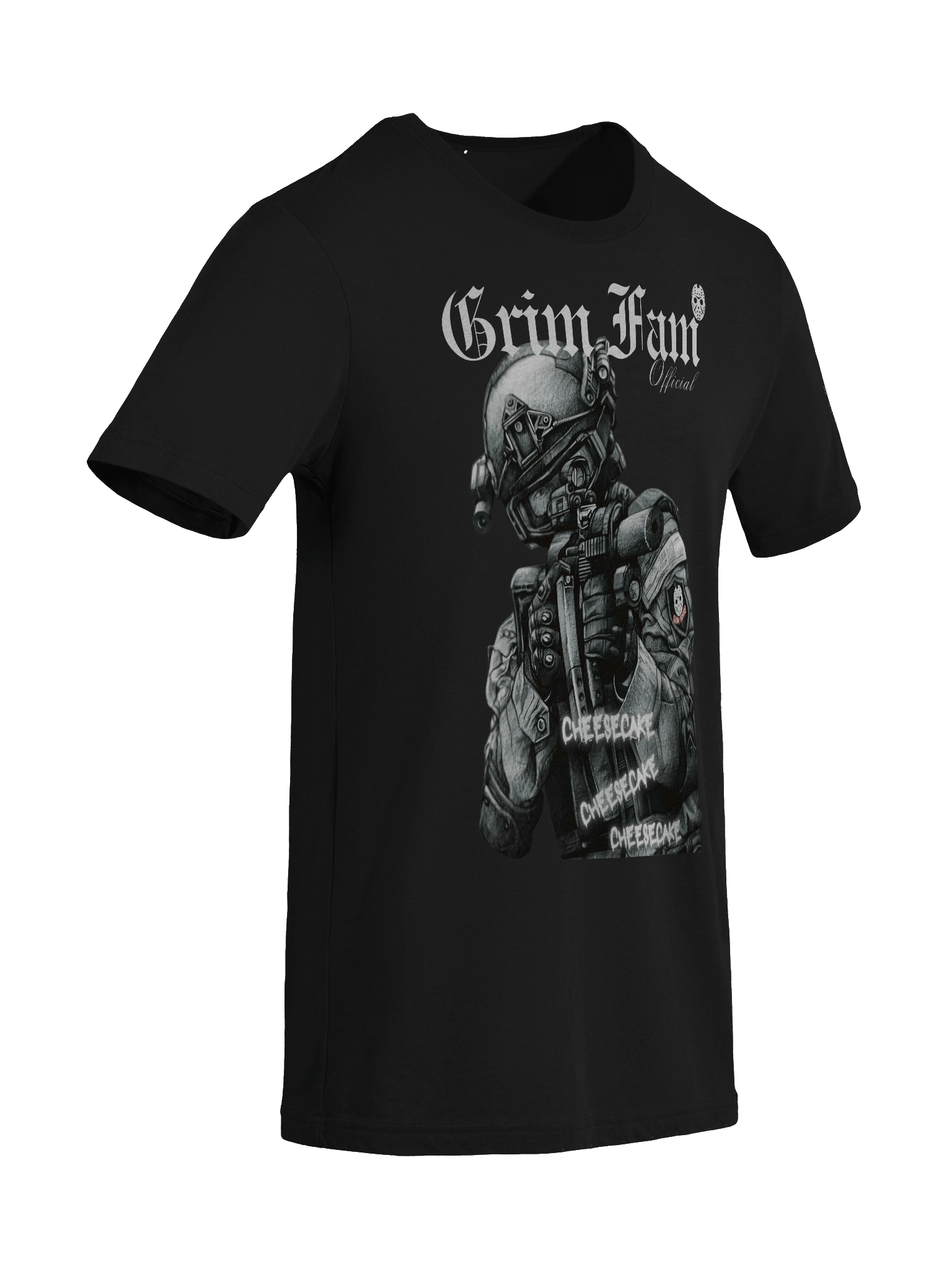 GRIM FAM — SQUAD GRIM FAM — CHAOS DIVISION | TEAM EXCLUSIVE: CHEESECAKE EDITION - SHIRT- #1 - Black / Navy / Blue / Red / Grey product image (10)