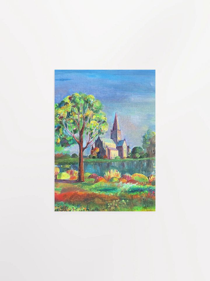 Serenity in Color Poster - Gothic Architecture product image (2)