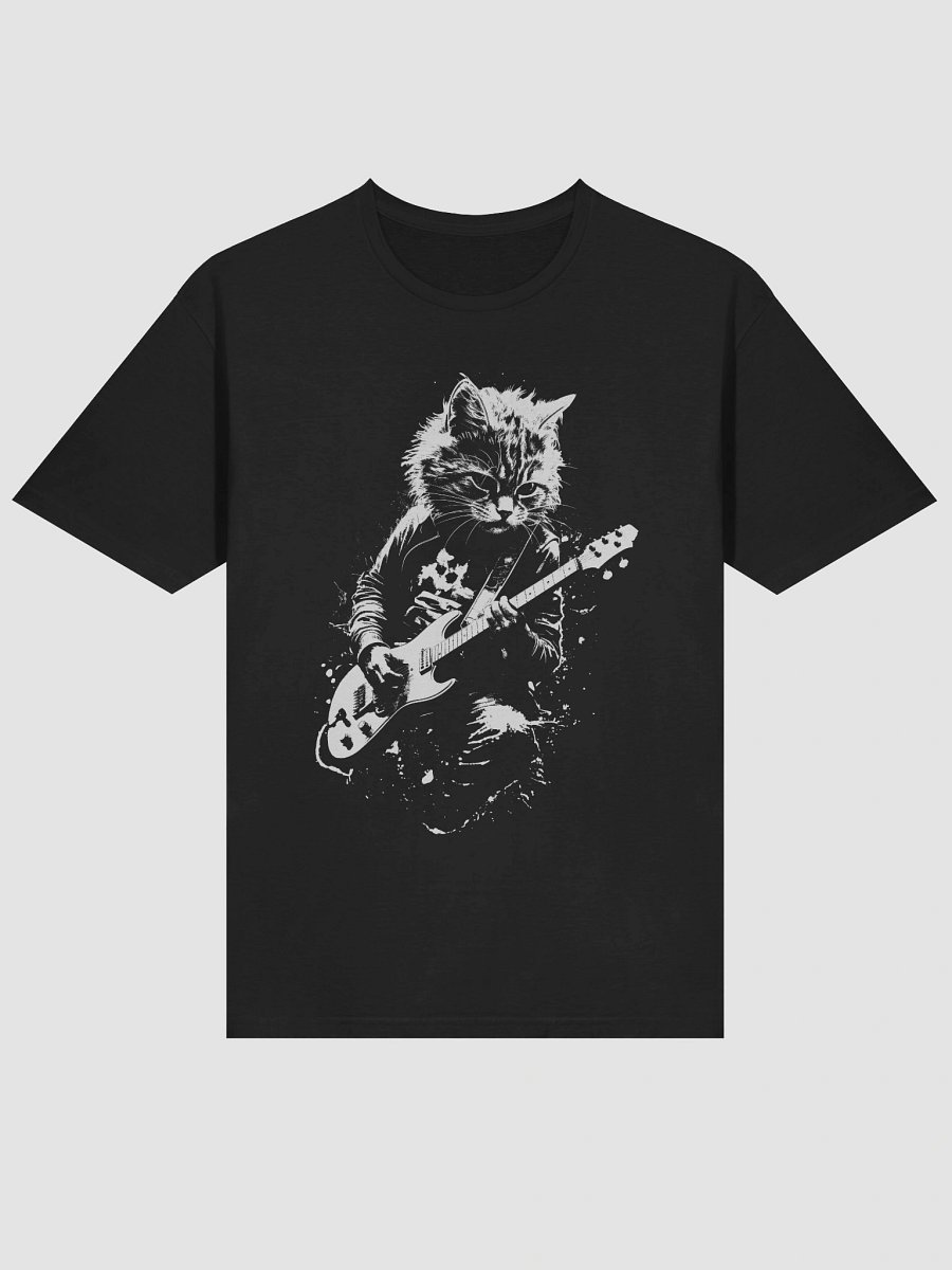Cat Playing Guitar Tee (03) product image (21)
