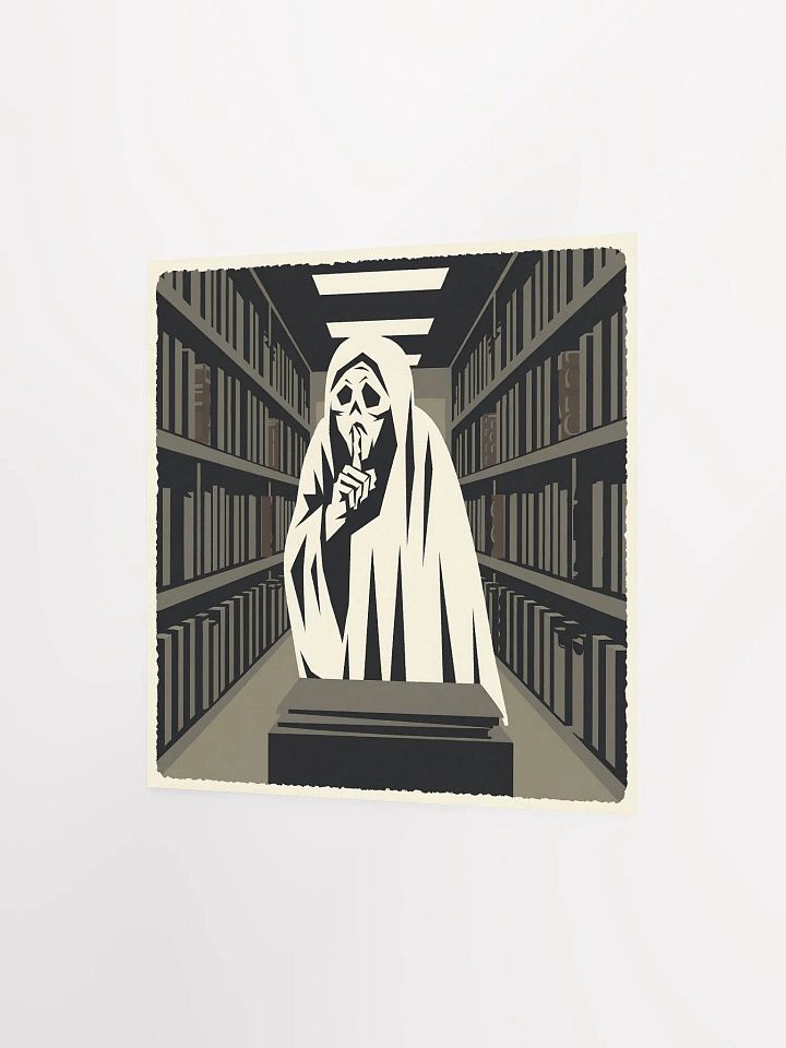 The Archivist of Silence: A Phantom’s Vigil in the Halls of Forgotten Knowledge product image (10)