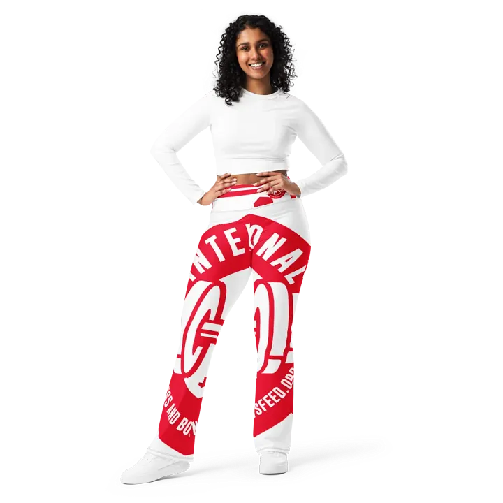 IFBNewsfeed.Org's All-Over Print Flare Leggings product image (2)