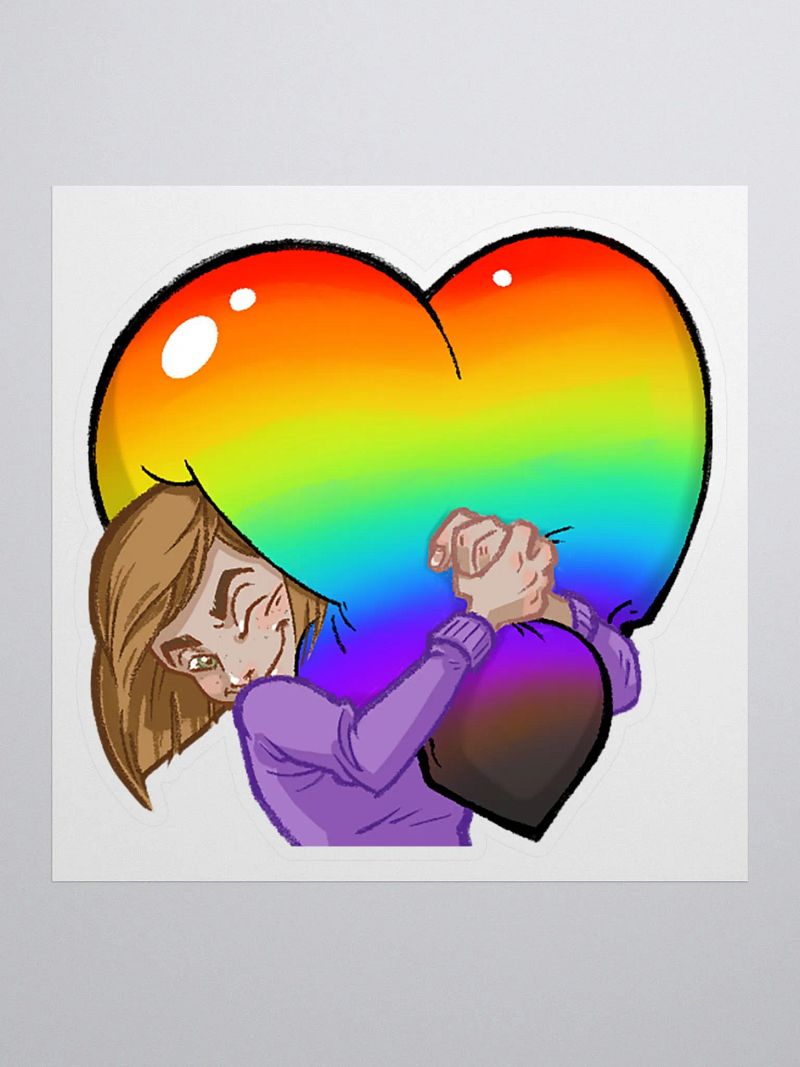 Heart Emote Sticker