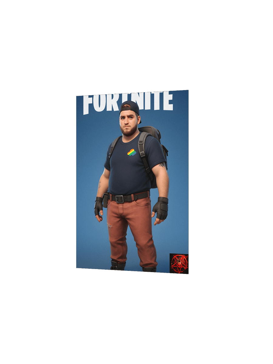 Stylized Fortnite THUMP Icon Skin Poster product image (2)