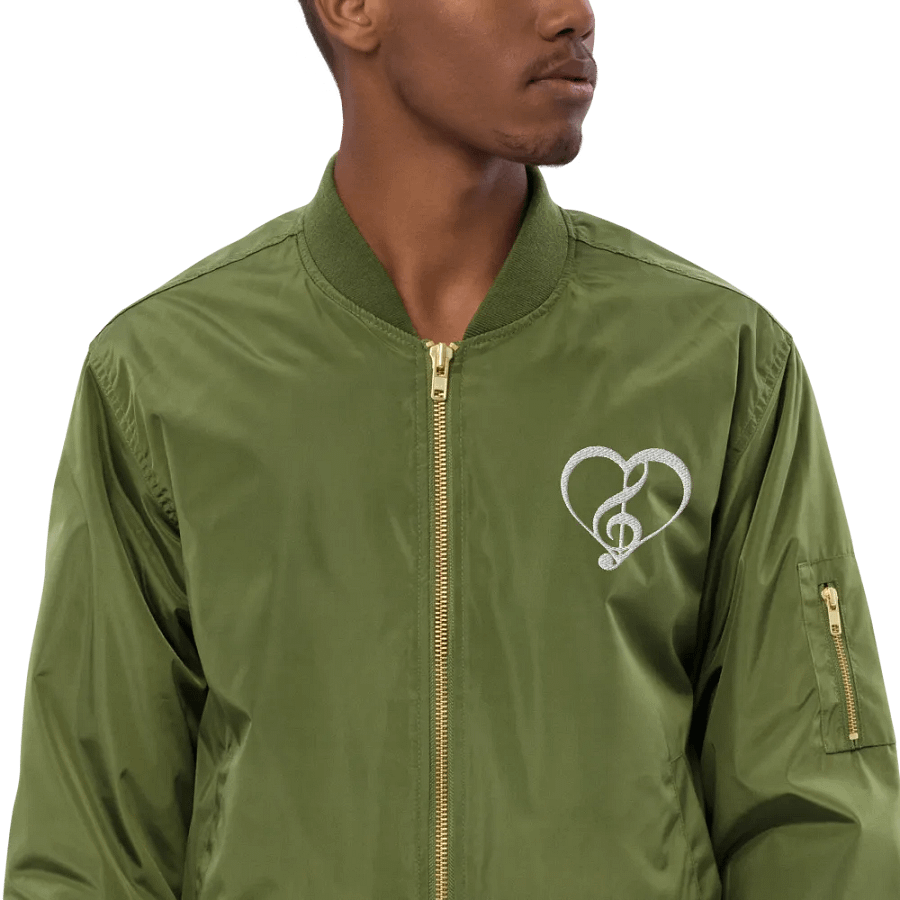 Love and Music Bomber Jacket product image (15)