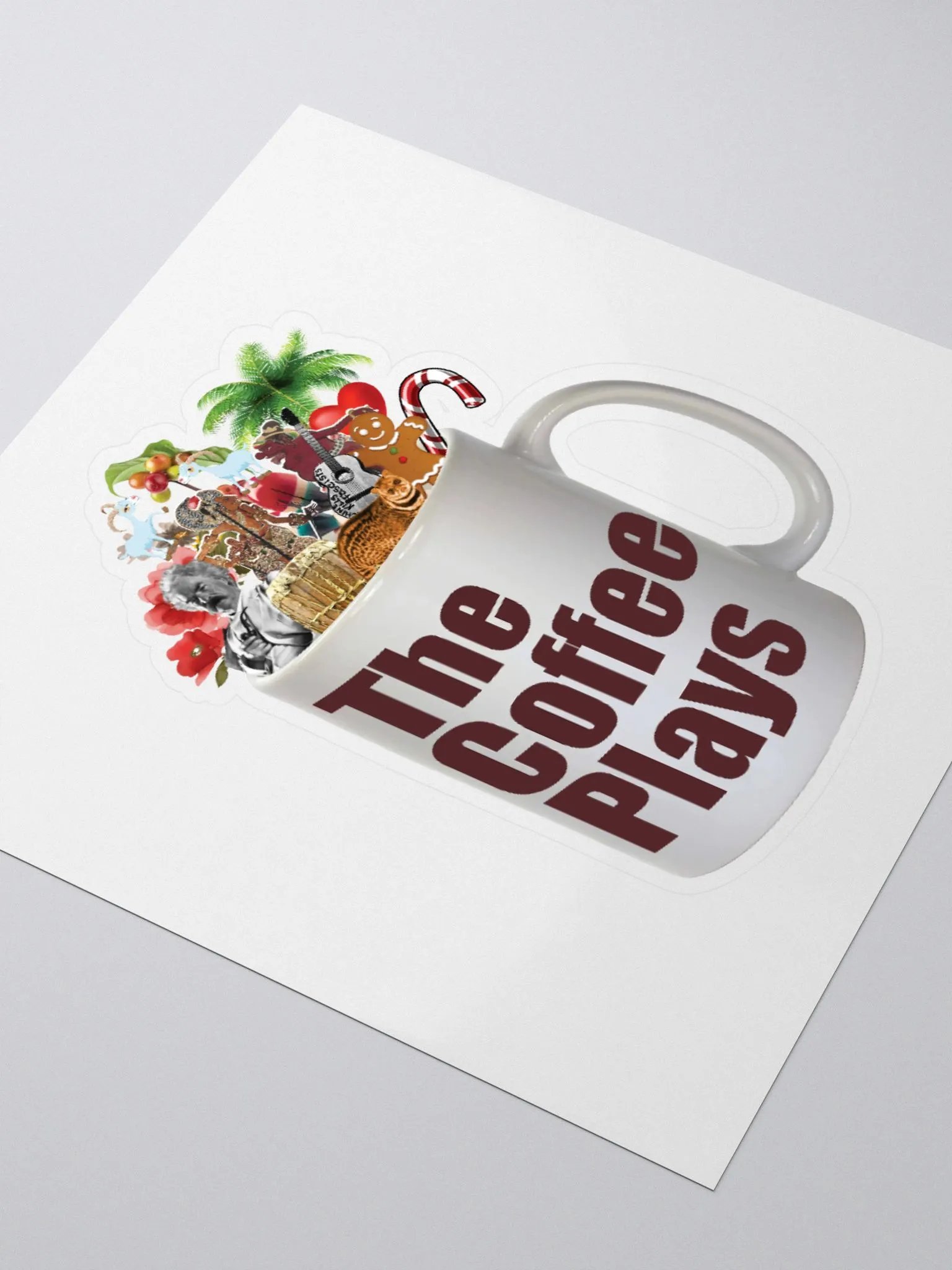 The Coffee Plays Sticker product image (8)