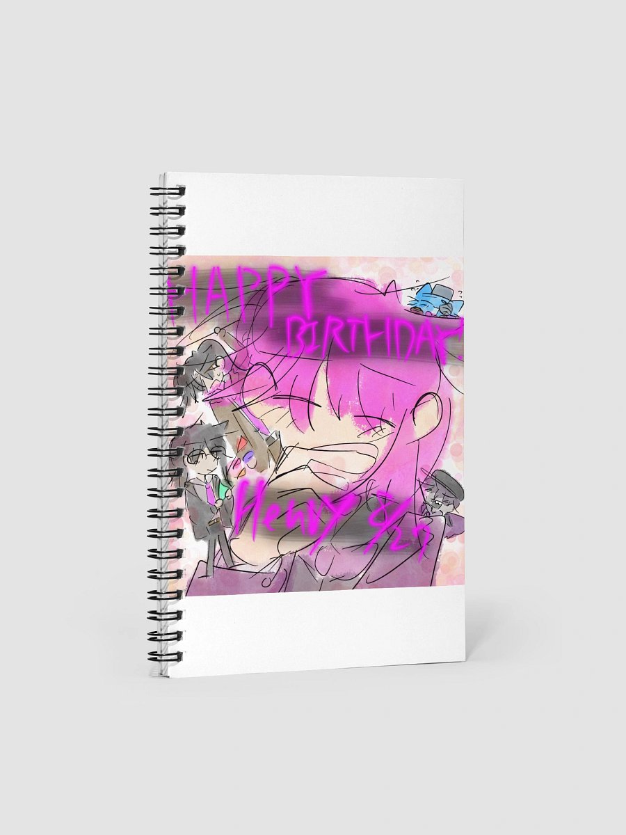 Happy Birthday Henry 2025 notebook product image (1)