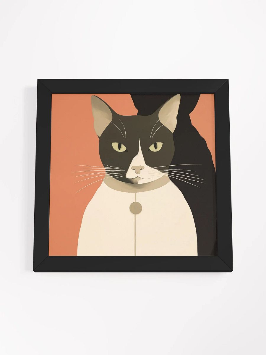Whiskered Wonder Framed Poster product image (27)