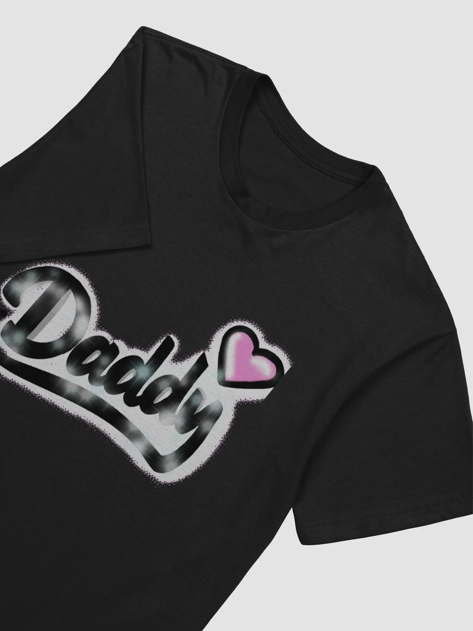 Daddy Heart Printed T-Shirt product image (3)