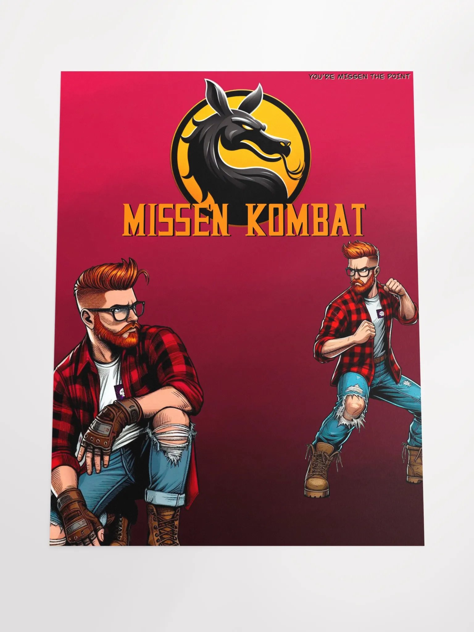 You're Missen the Point: MISSEN KOMBAT - Poster product image (4)