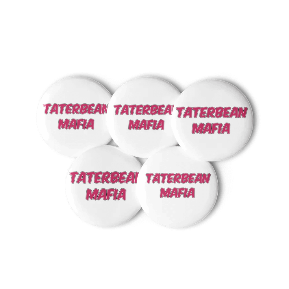 TATERBEAN MAFIA Pin Button Set product image (11)