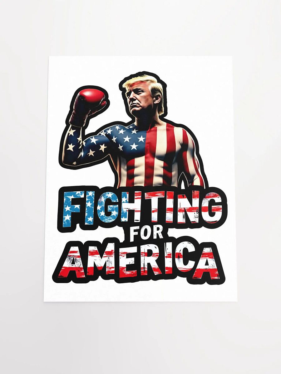 Poster: Trump, Fighting for America product image (10)