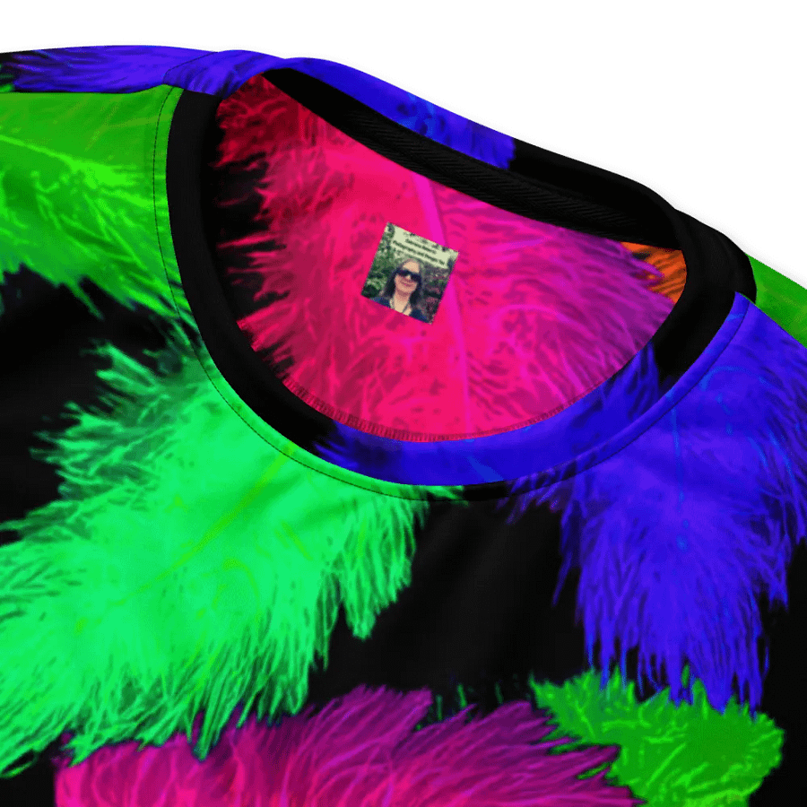 Abstract Feathers Pattern Unisex Sweatshirt product image (4)