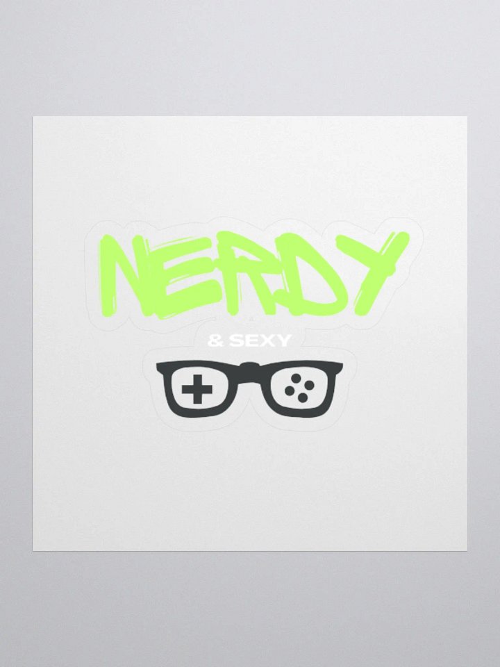 Nerdy & Sexy Kiss Sticker product image (1)