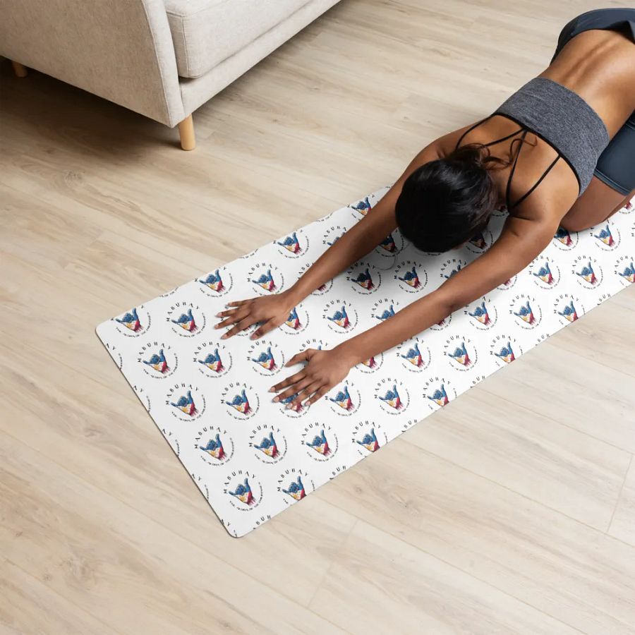 MABUHAY THE ALOHA OF THE PHILIPPINES YOGA MAT - SHAKA HANG LOOSE VIBES FOR YOUR PRACTICE product image (12)
