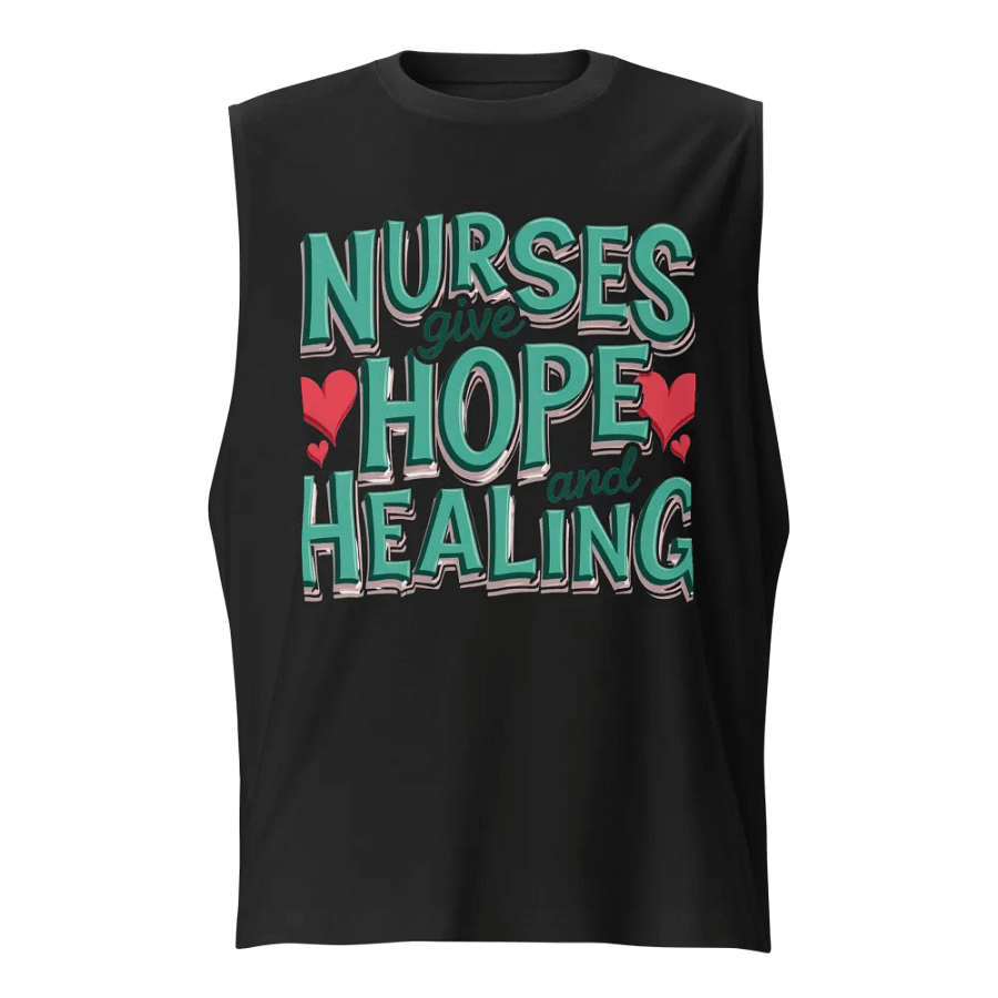 Hope & Healing Nurses Muscle Tank product image (1)