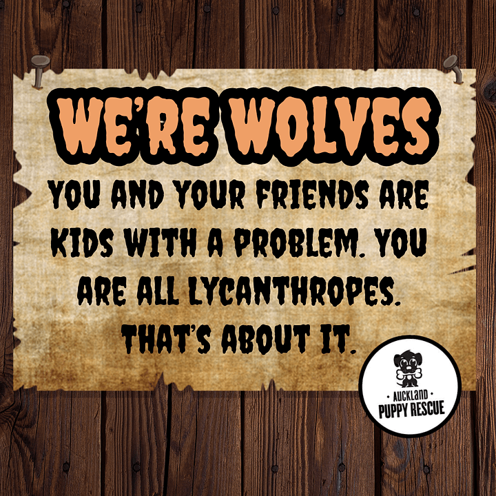 We're Wolves One Page RPG product image (1)