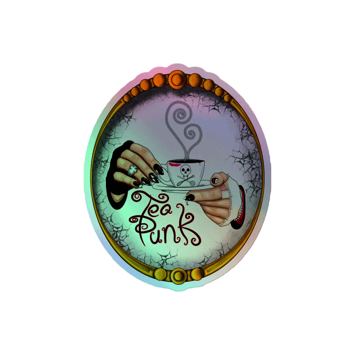 Tea Punk Holo Sticker product image (2)