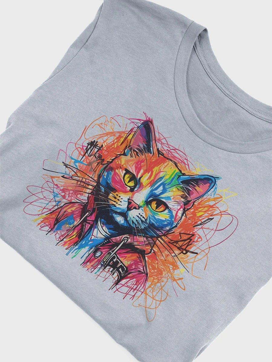 Graffiti Scribbles Cat 6 , Shirt product image (17)