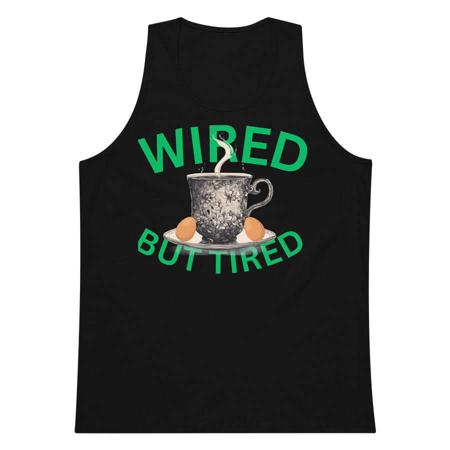 Wired But Tired Tank Top product image (5)