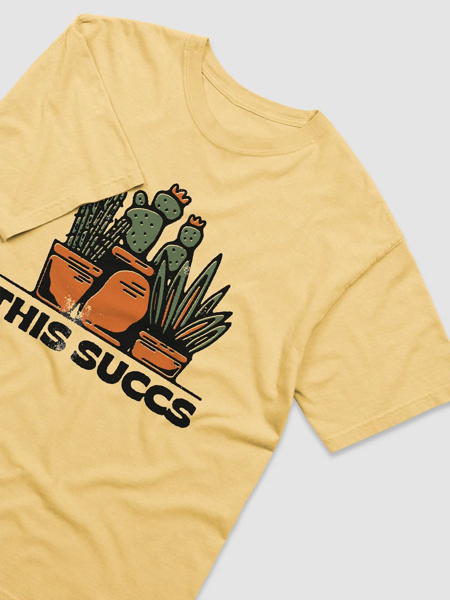 This Succs | Funny Retro-Style Hipster T-Shirt of Succulent Plants for Gardening and Plant Lovers product image (16)