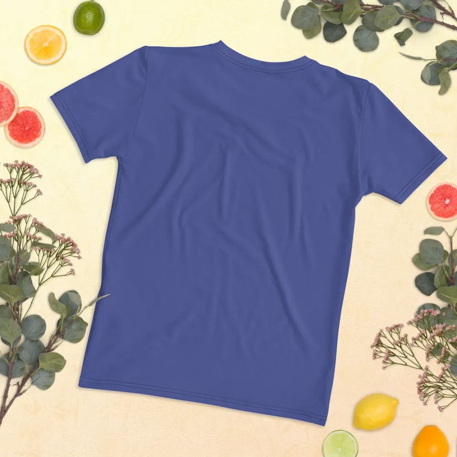 Plain Dark Purple True Summer Women's Crewneck Polyester Heavyweight Premium T-Shirt by Treasure Pie product image (11)
