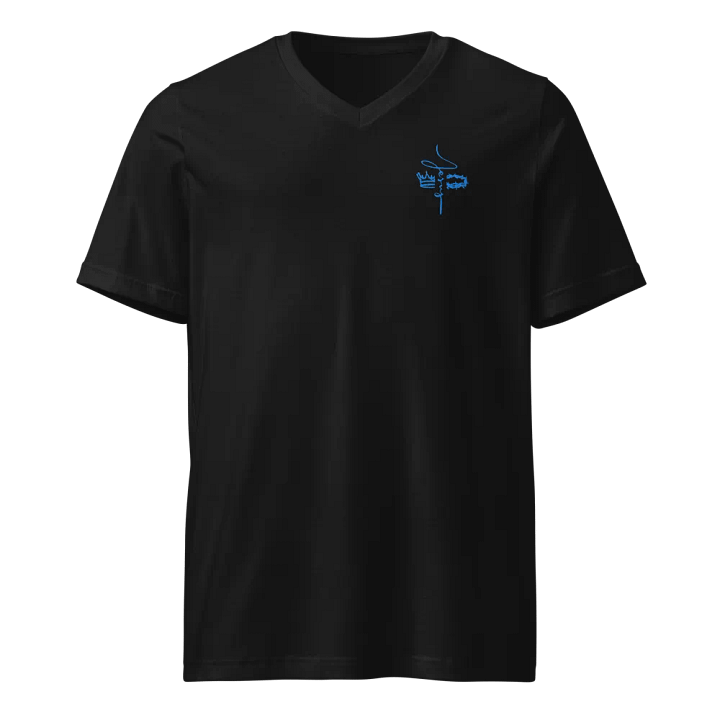 Embroidered JESUS V-Neck Tee product image (1)