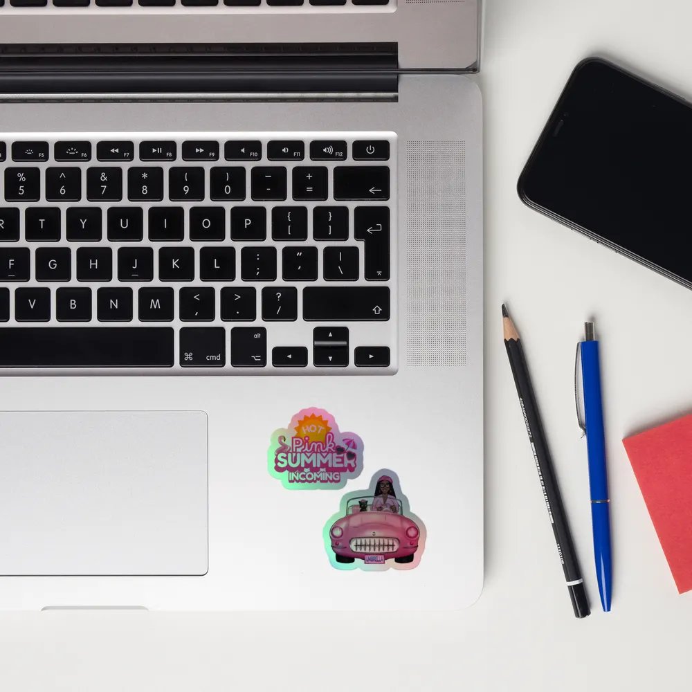 Hot Pink Summer Stickers product image (10)